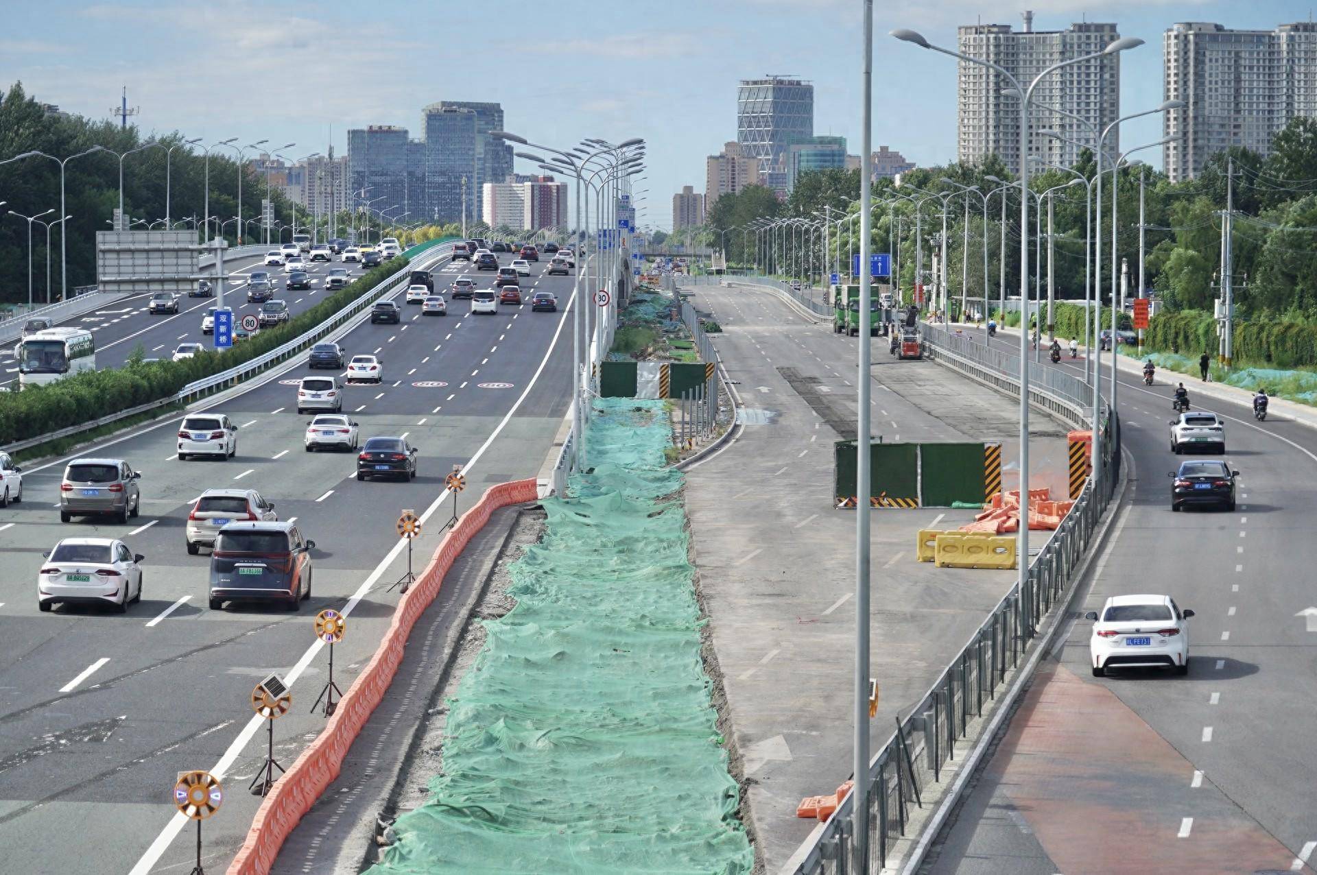 东四环双新桥"长高"!桥下建八车道丁字路口为朝阳站周边减负