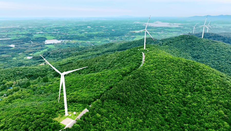 江淮分水岭风景道图片