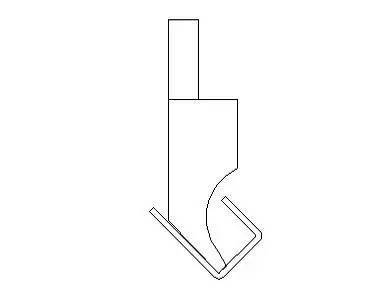 折弯出这些形状,是怎样实现的?_工艺_弯刀_工件