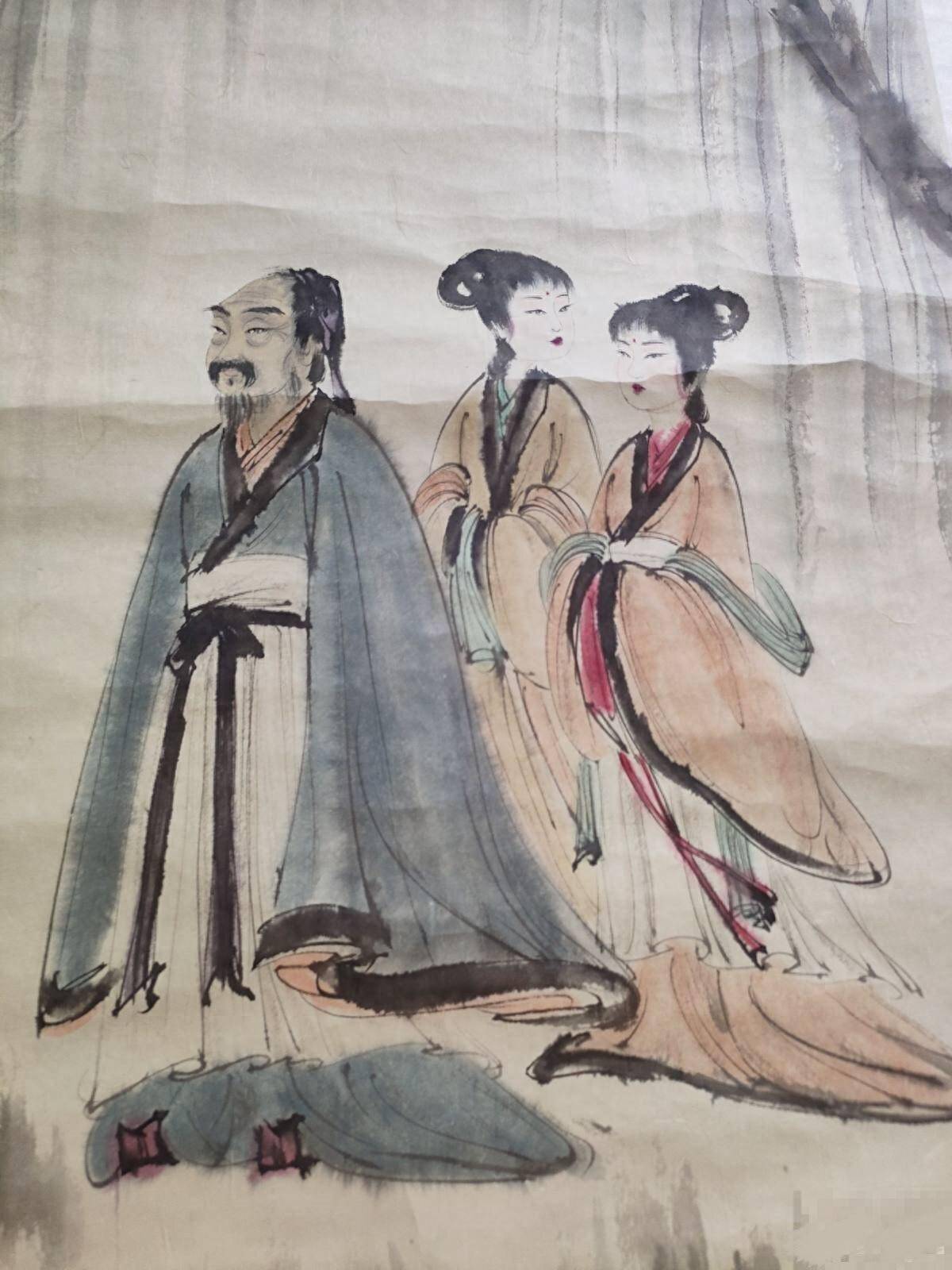 傅抱石之后，钱松喦亚明宋文治魏紫熙，金陵画派谁执牛耳？真知堂_山水画_作品_中国