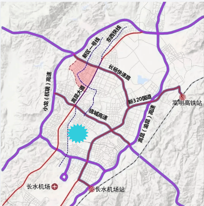 嵩明滇中新区地铁图片