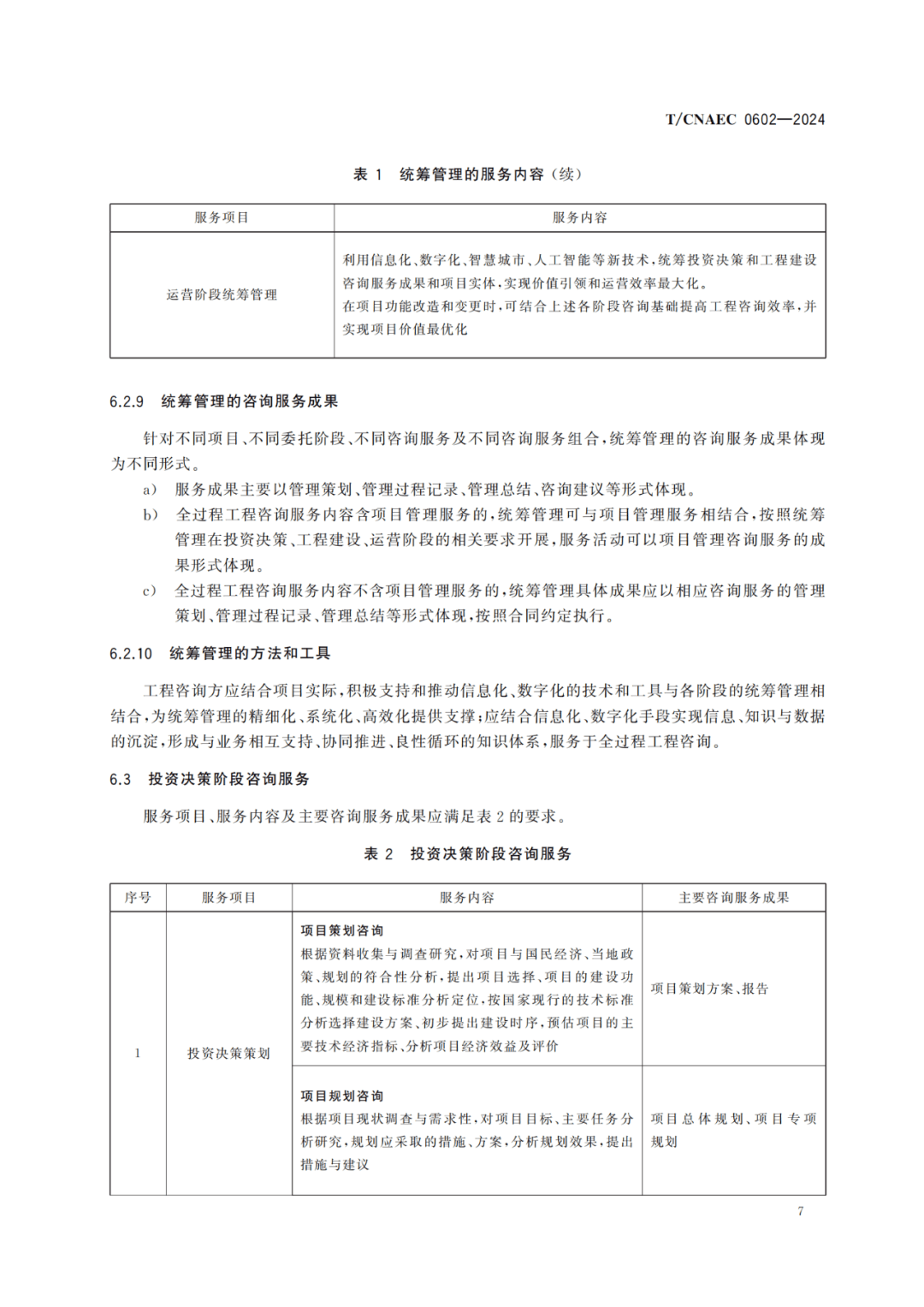 全过程工程咨询内容的规定