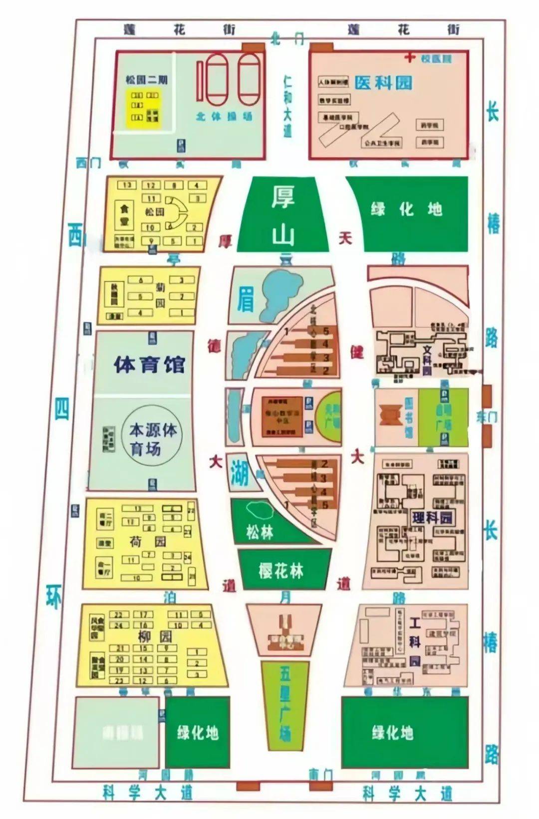 大连交通大学一期地图图片