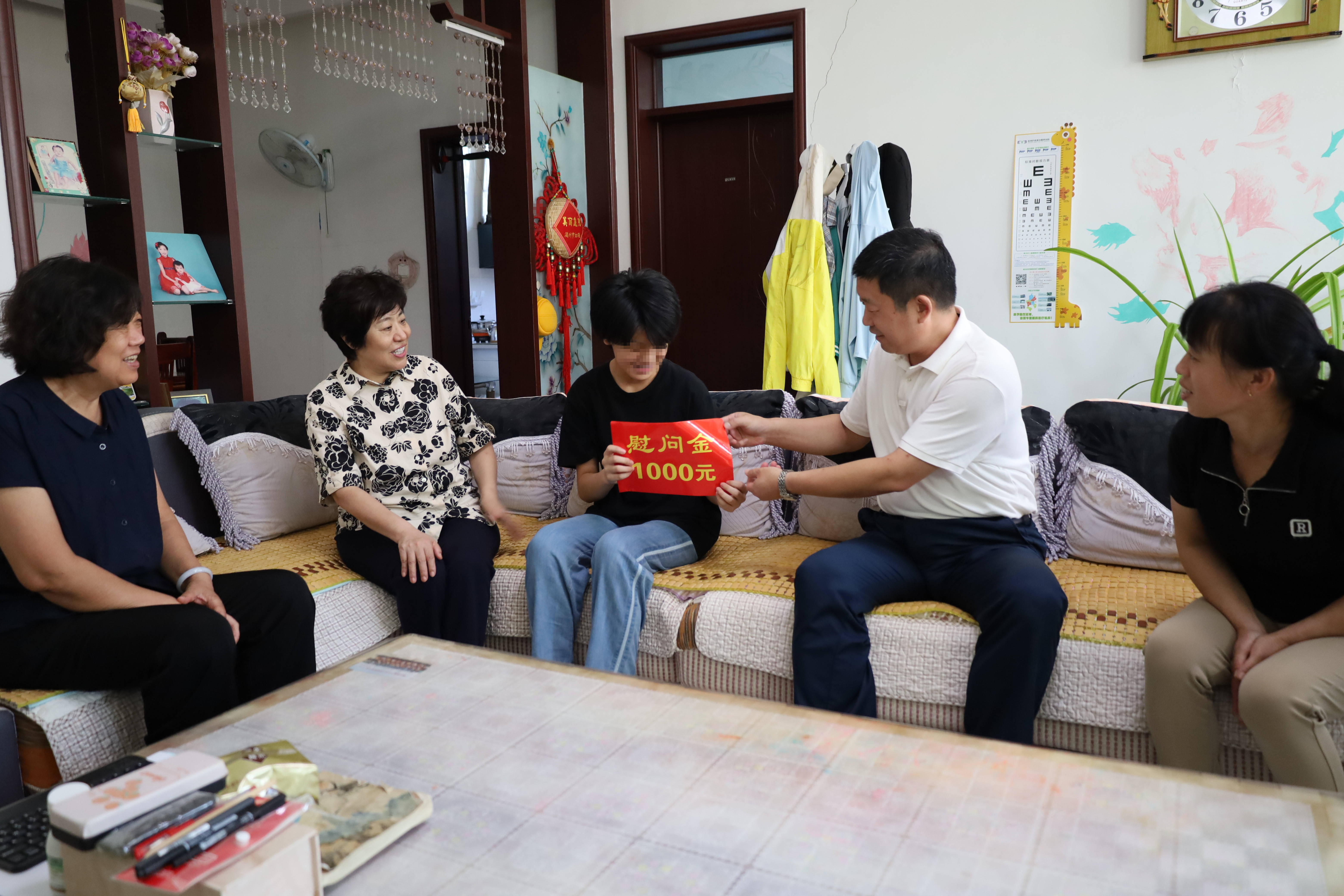 滨州市"一米阳光·接力助学"困境儿童助学关爱活动仪式在博兴举行