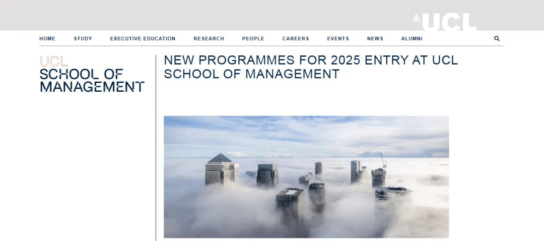 伦敦大学学院(ucl)新专业金融数据科学硕士详细信息公布,首届计划招收