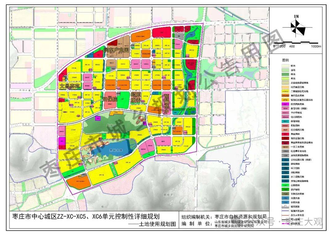 枣庄市世纪大道规划图图片