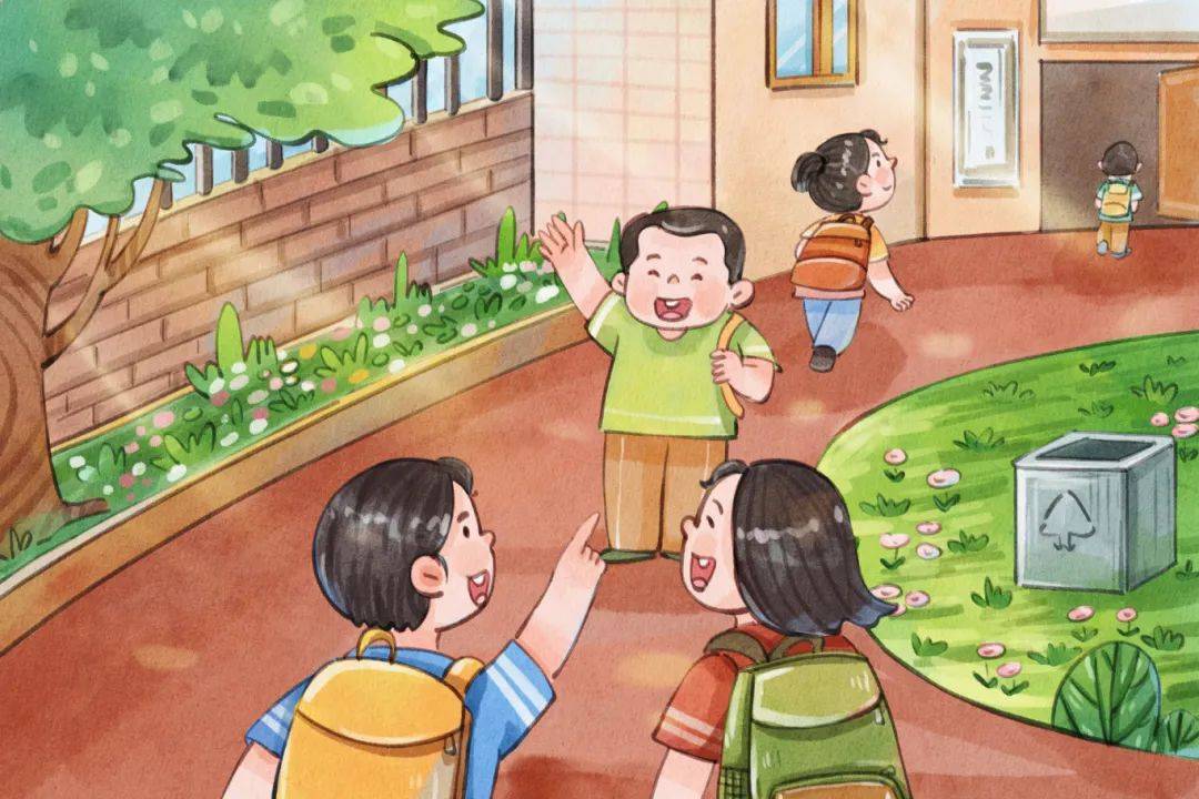 幼儿园开学第一课素材图片