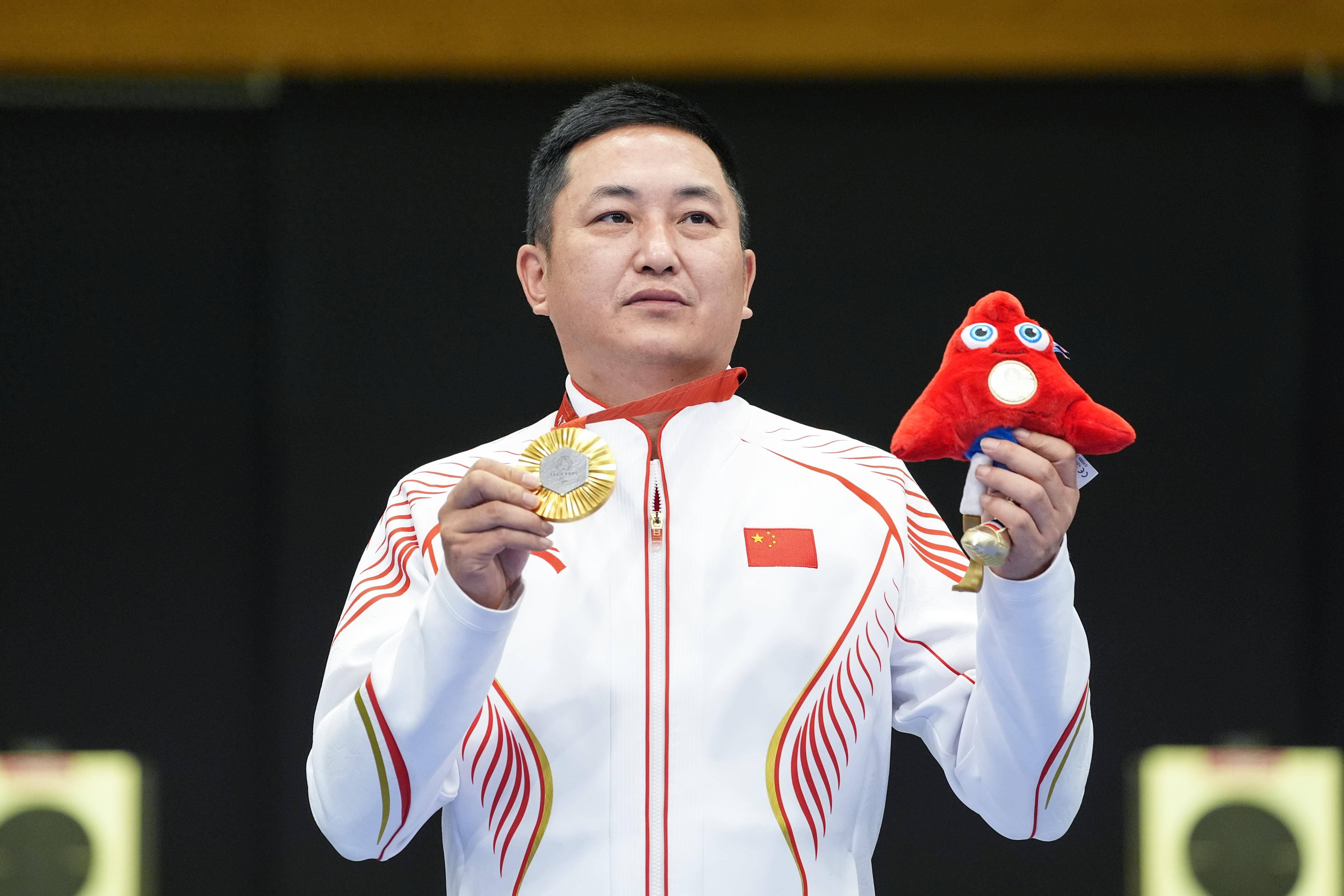 巴黎残奥会丨杨超夺得射击混合25米手枪p3