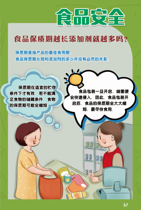 【健康促进】食品安全小知识