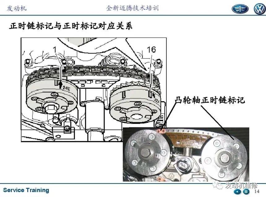 迈腾正时工具使用图图片