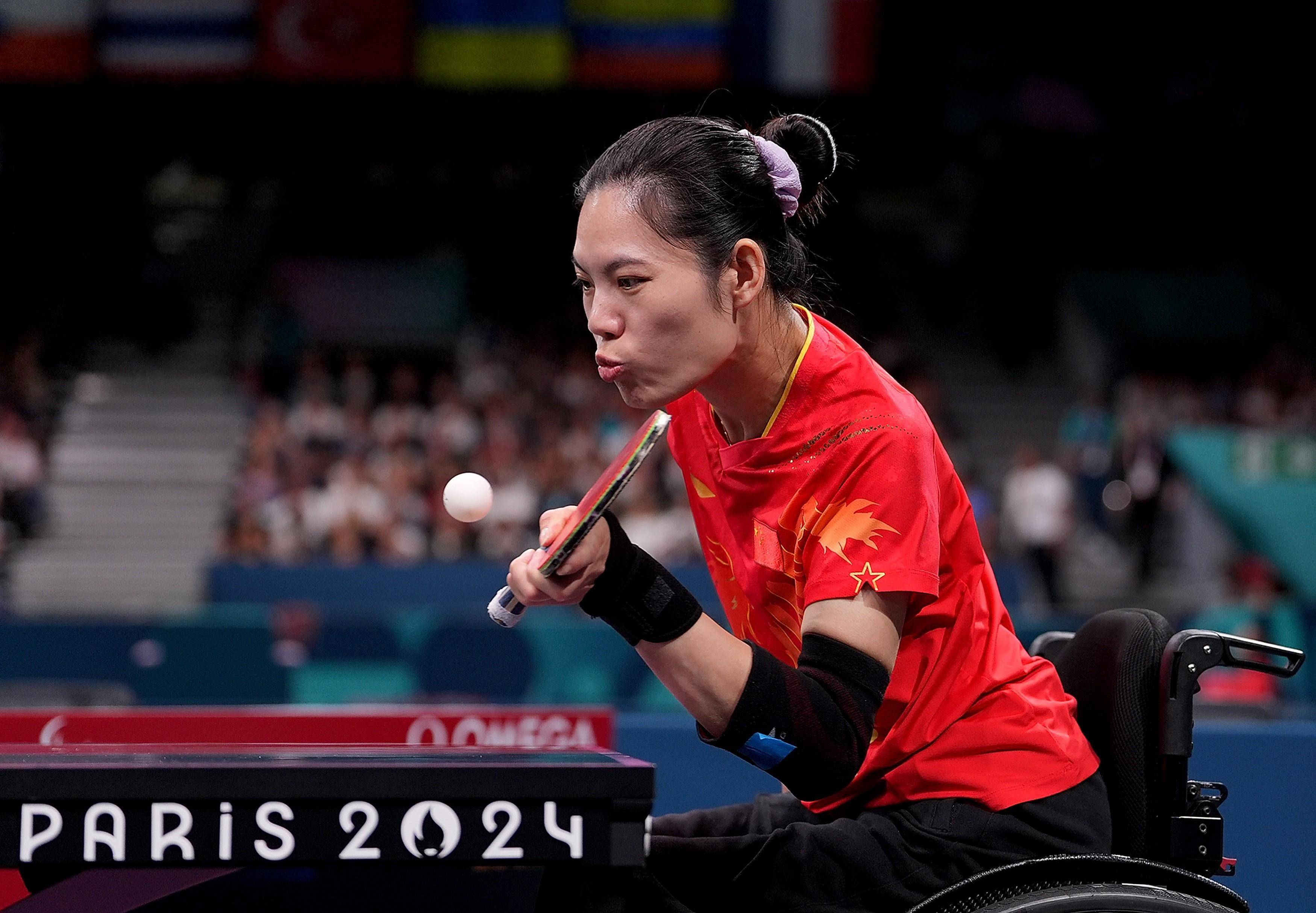 巴黎残奥会|刘静获乒乓球女单1-2级亚军