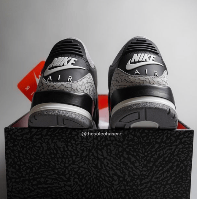 复刻实物及鞋盒曝光,aj3黑水泥这次足够经典!