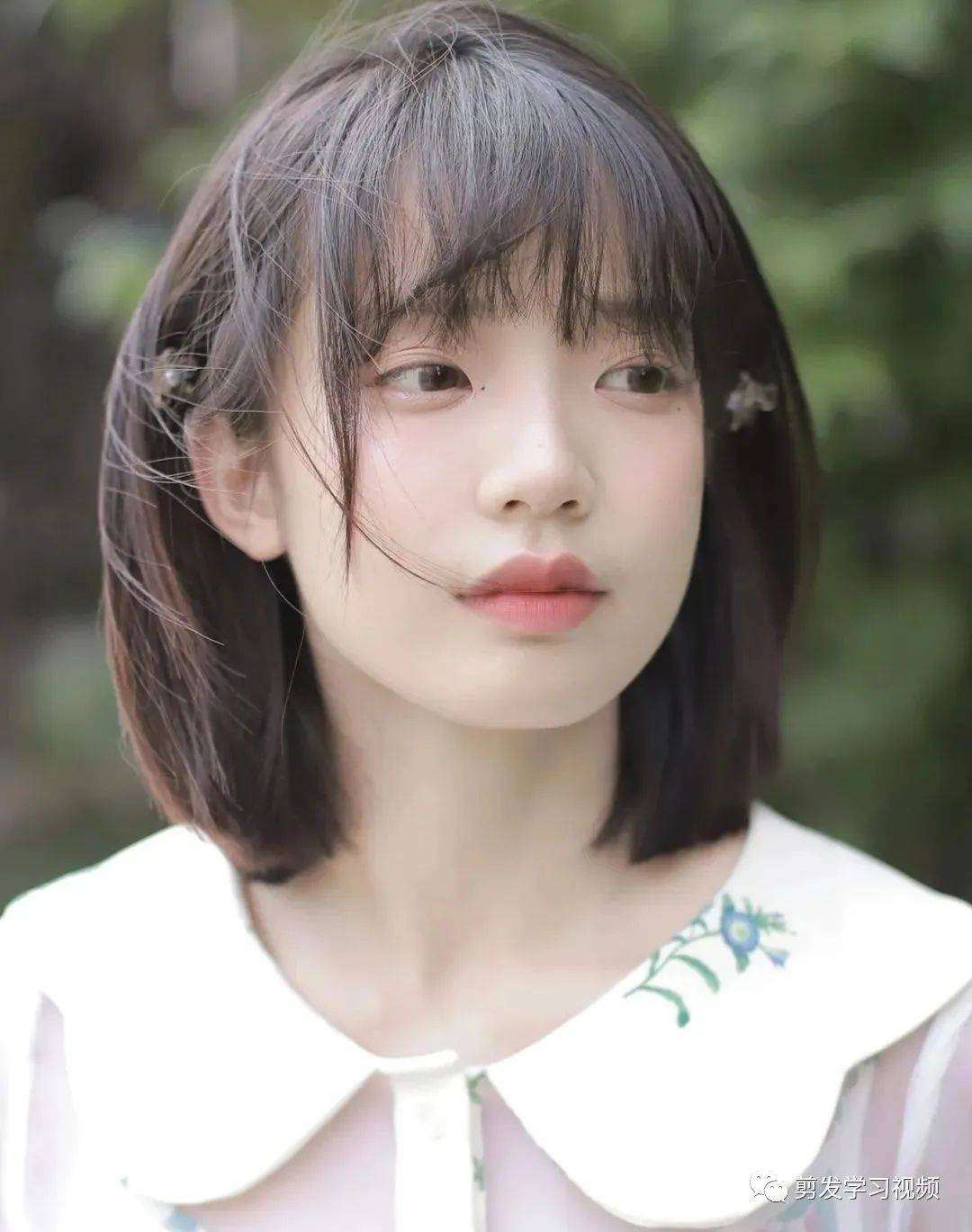  清纯短发 