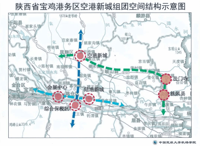 陕西凤翔县新城规划图图片