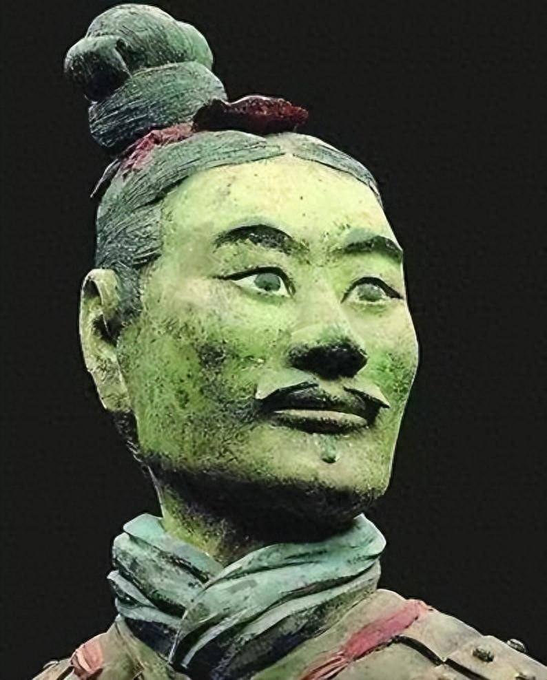 兵马俑中出现一张奇怪的"脸",专家无法解释,如今禁止出国展览