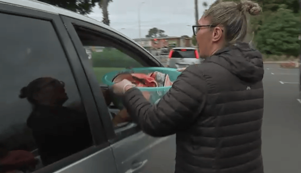 奥克兰这个公园有人免费发鱼,直接来领就行,记得自带容器