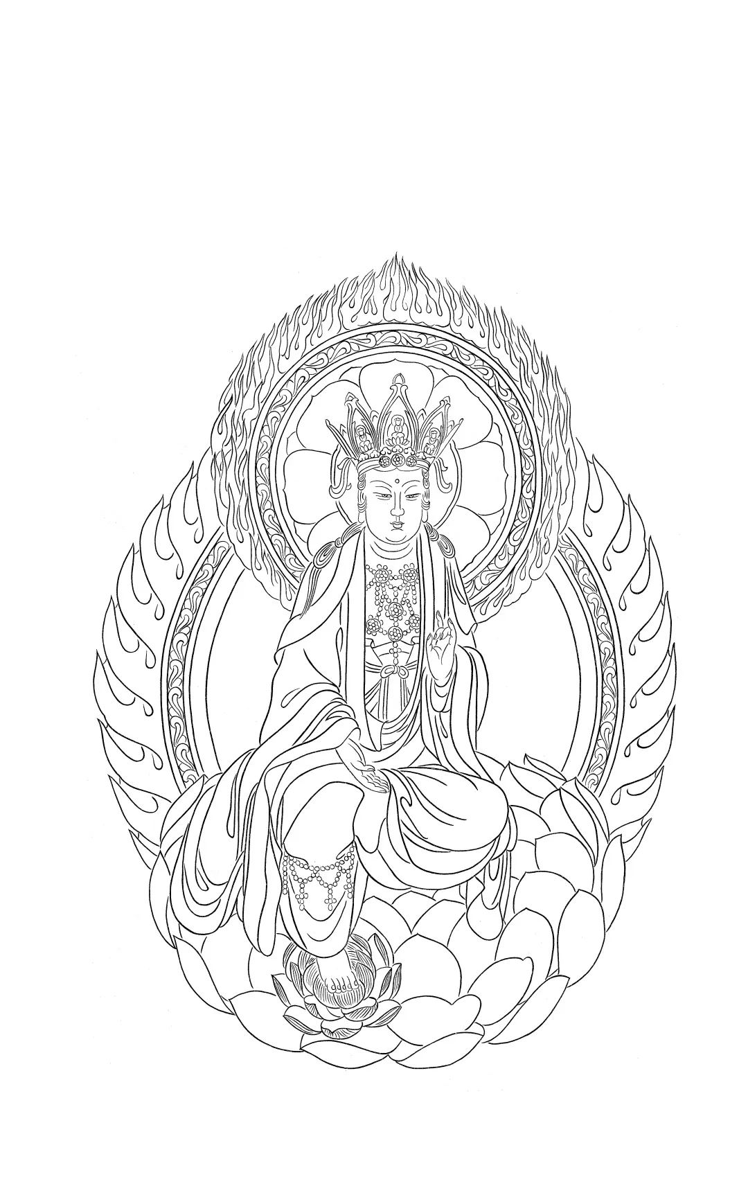 佛经记载:在过去庄严劫有一千位佛出世,其中以燃灯佛为代表,称为燃灯