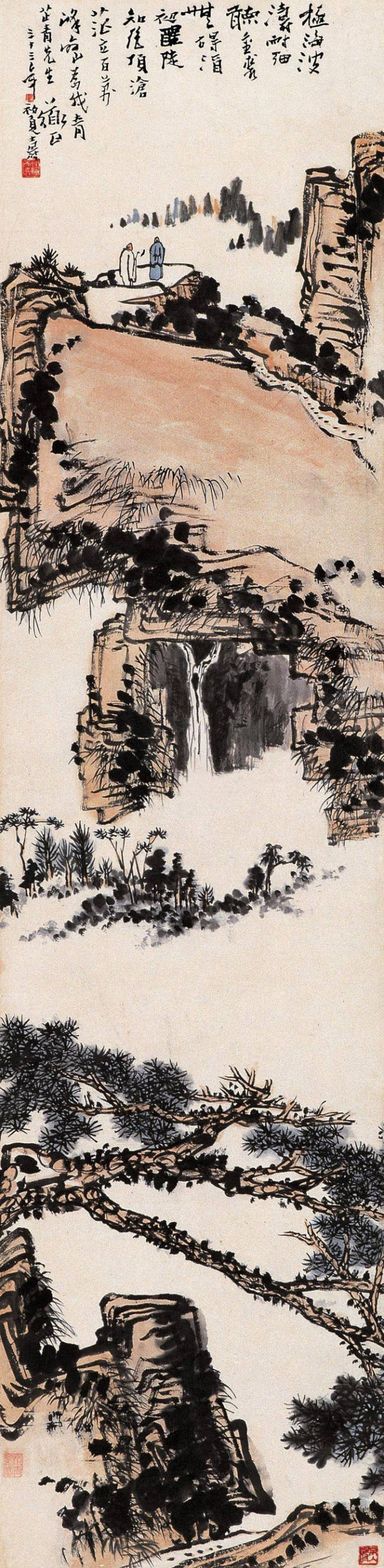 最适合临摹的72幅精美山水画