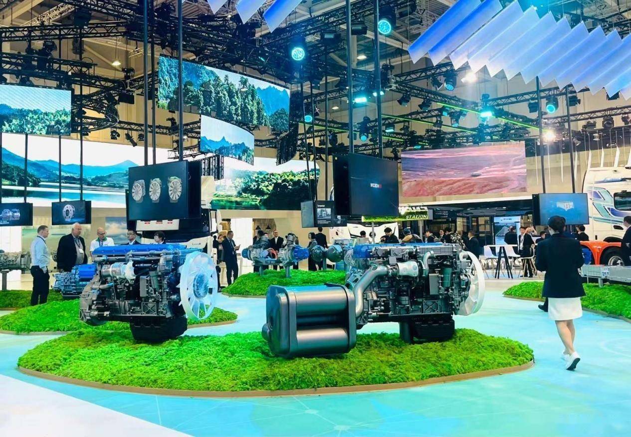 潍柴动力氢内燃机亮相IAA 这款产品在技术上到底有何优势？_搜狐汽车_搜狐网
