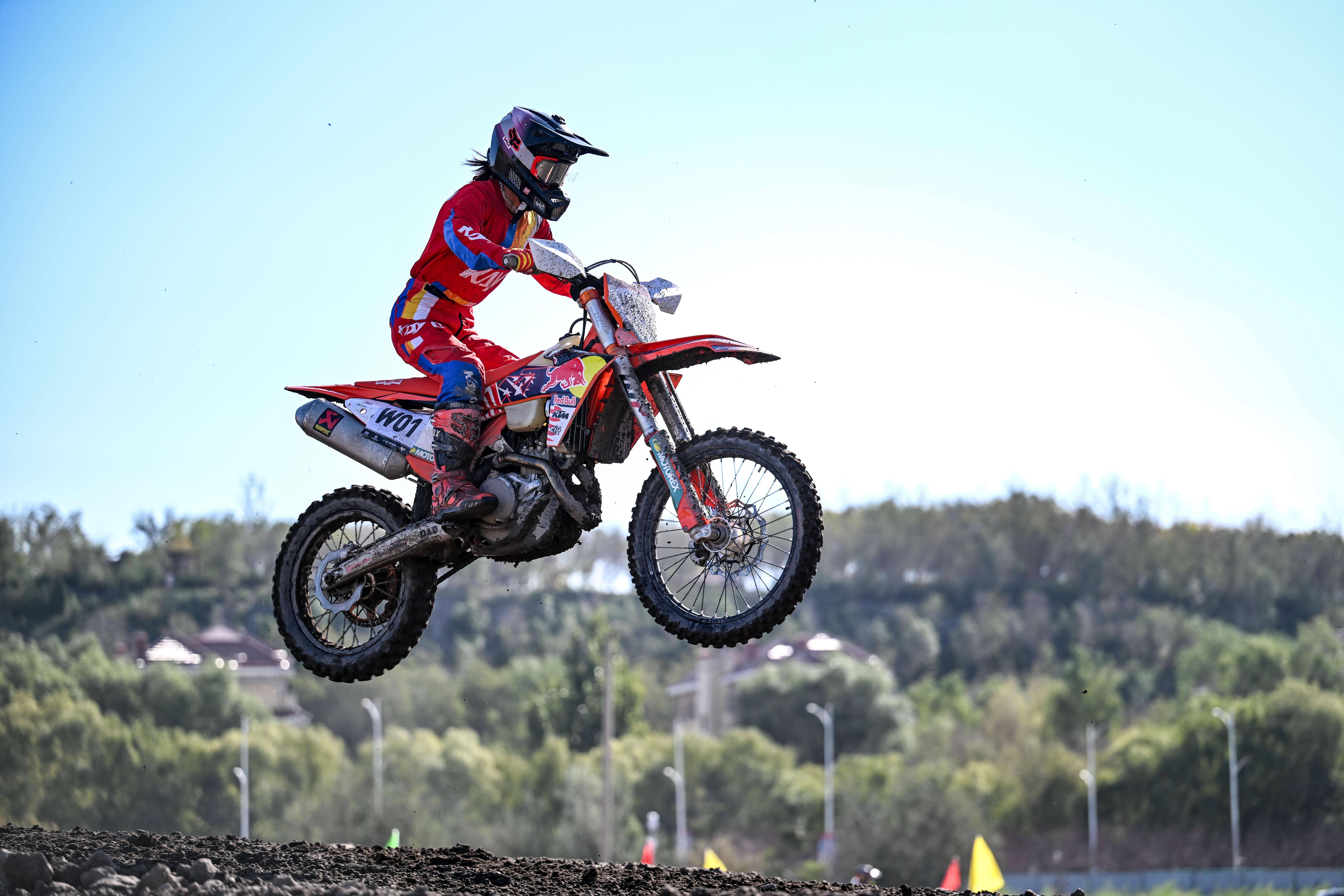 贺兰山摩托车越野场地赛赛况