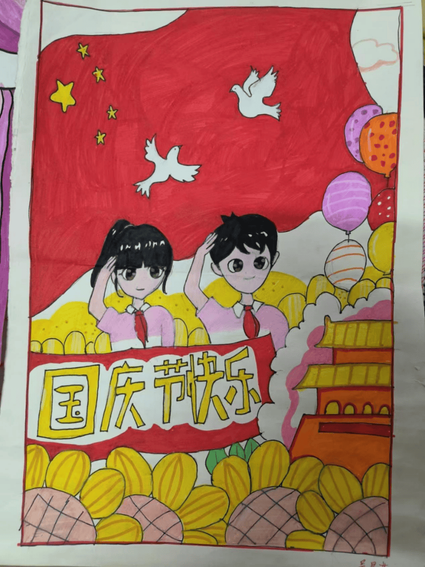 一支画笔,绘出锦绣山河;一幅画卷,铺展百年华章.