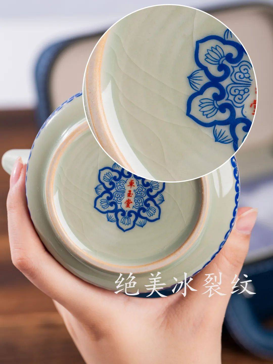 一念欢喜茶烟起！这套「古汝提梁壶」猛戳我心！_茶具_繁花_手提皮箱