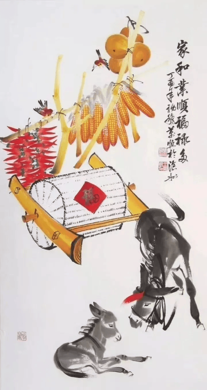 吉祥书画及作品图片