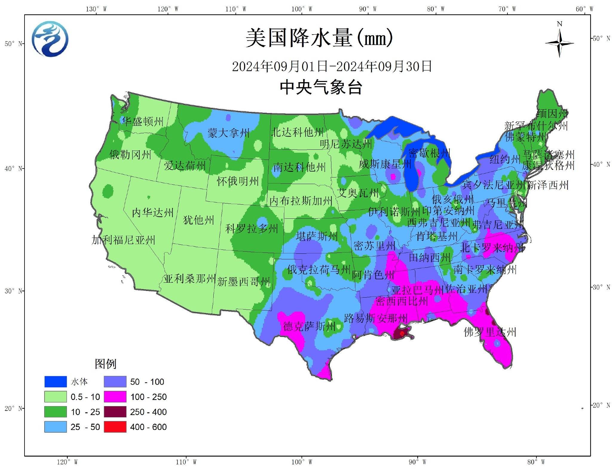 亚洲降水分布图图片