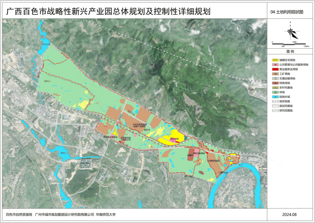 广西百色市战略性新兴产业园总体规划及控制性详细规划获批复