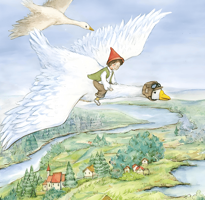 《尼尔斯骑鹅旅行记》