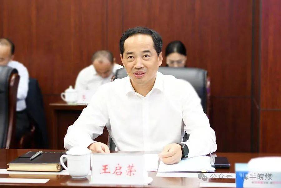 宿州市市长王启荣到集团公司调研交流