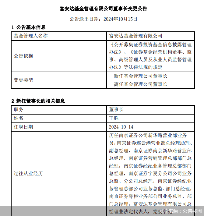 公募高管变更频繁，年内多家基金董事长、总经理“换人”