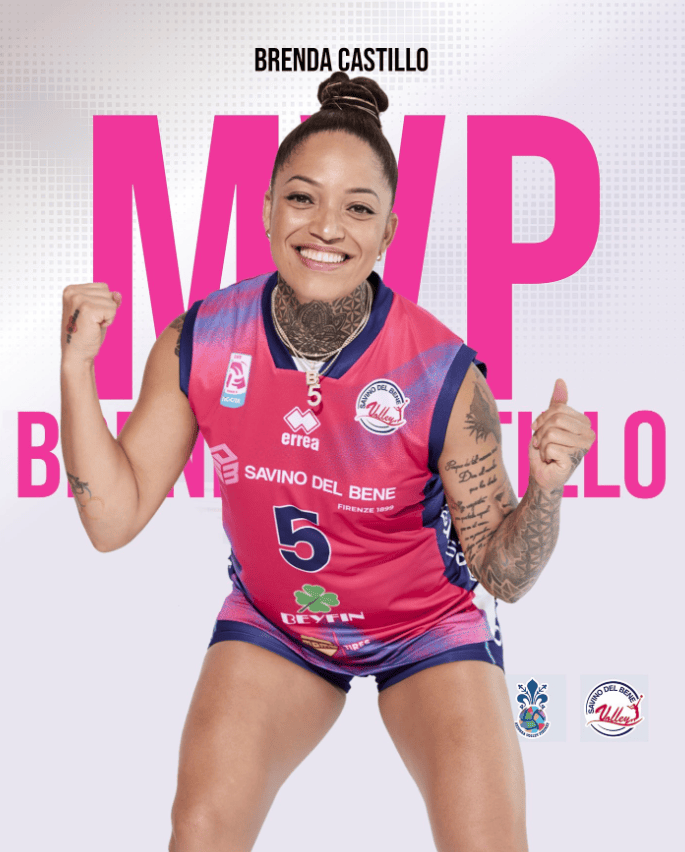 女排最性感自由人 本赛季拿到首个mvp 曾率队双杀中国女排 让蔡斌汗颜