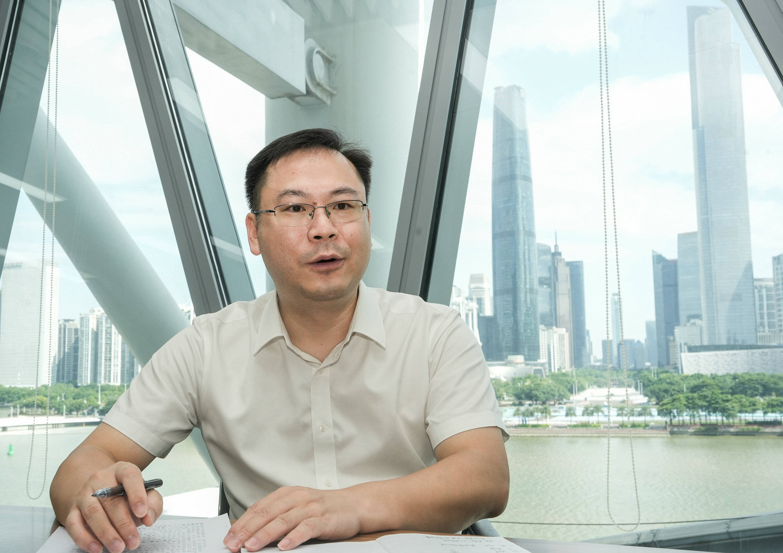 广州城投集团总经理助理,广州塔公司董事长李洪涛接受南方日报,南方