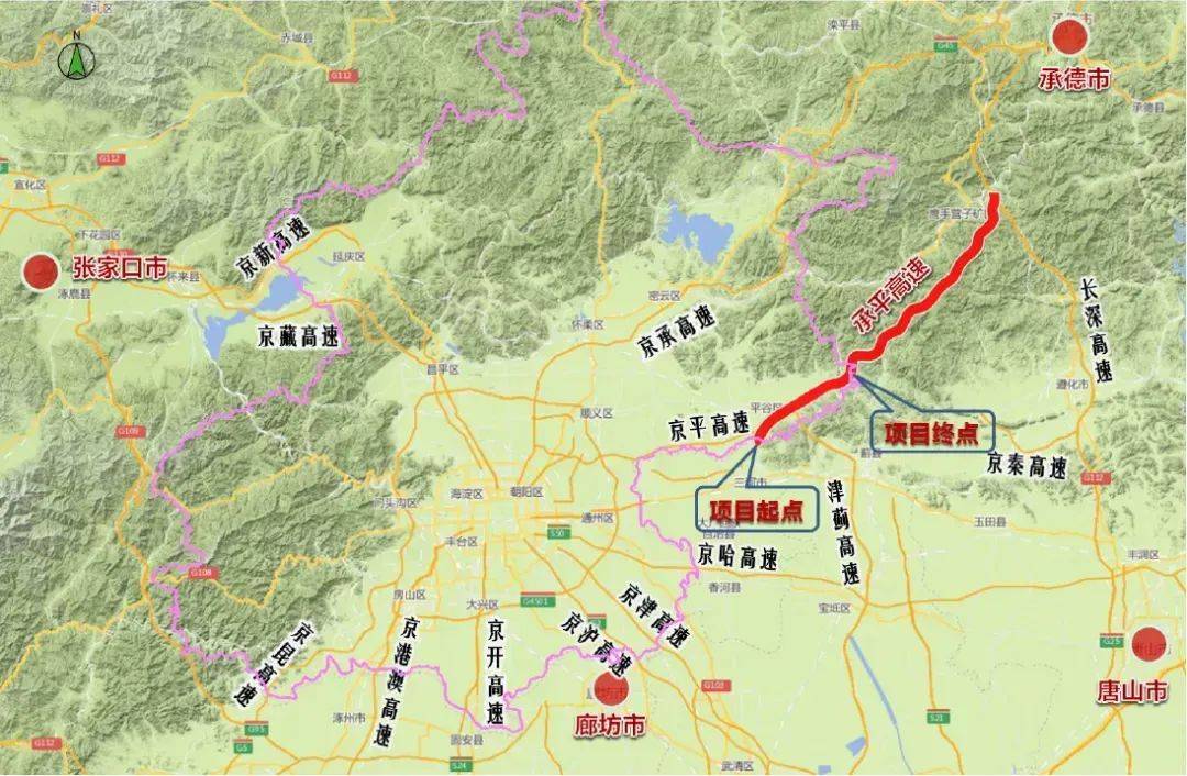 109高速路门头沟路线图图片