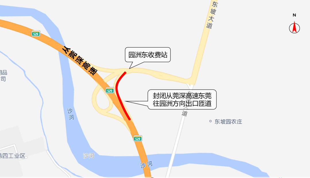 从莞深高速路线图图片