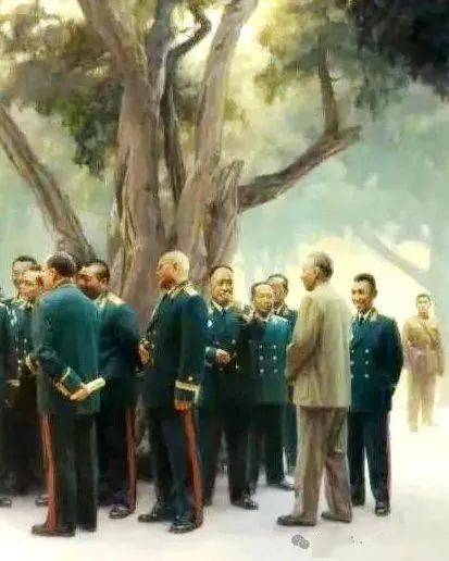 经典油画:共和国的将帅们