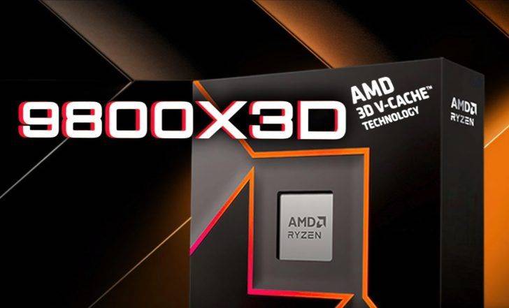 AMD锐龙7 9800X3D处理器曝光：GeekBench 6单核比7800X3D快22%、多核快20%