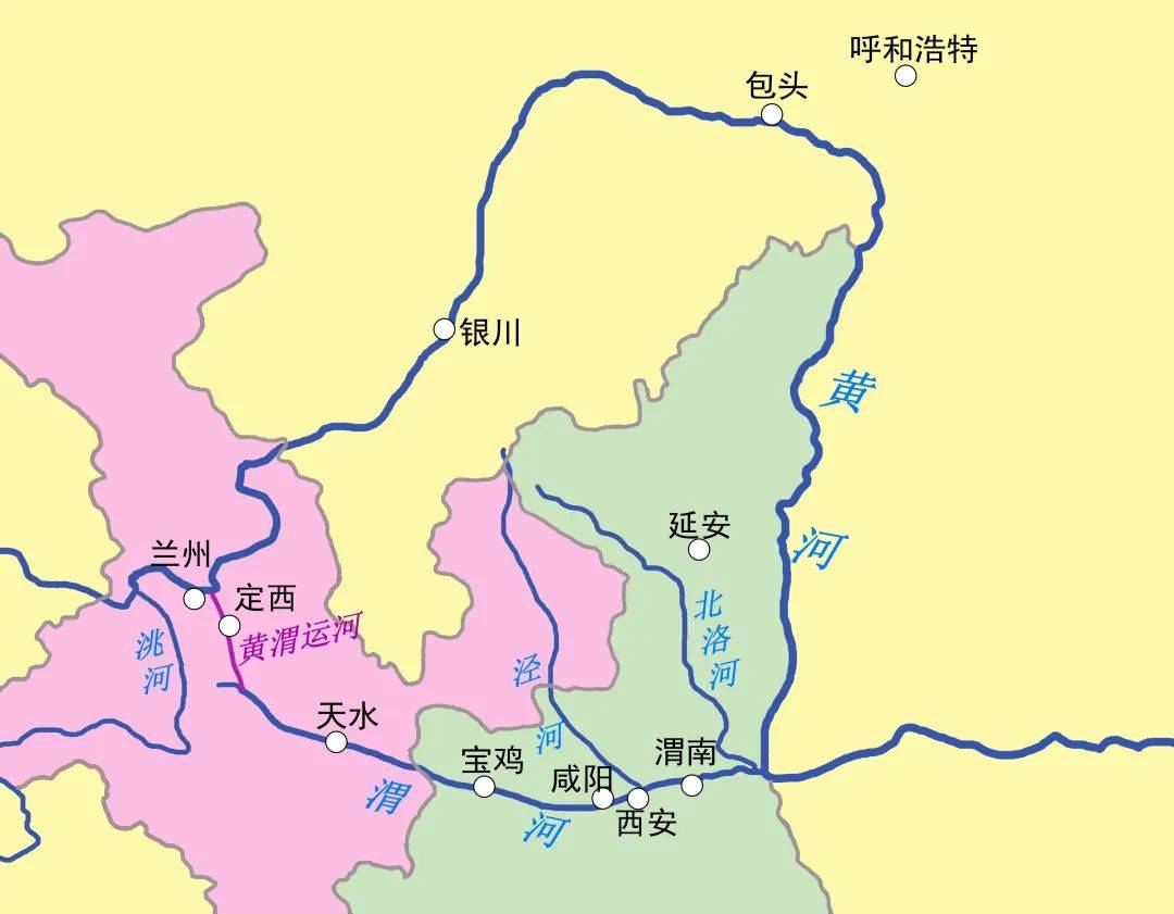 河流_关中_汉朝