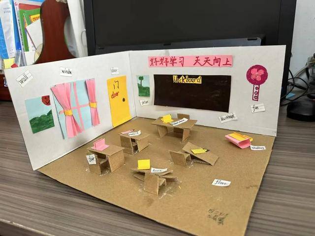 未央區講武殿小學開展四年級英語實踐作業展示活動