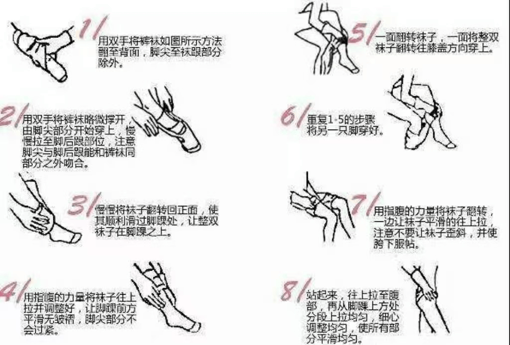 弹力袜_袜子_皮肤
