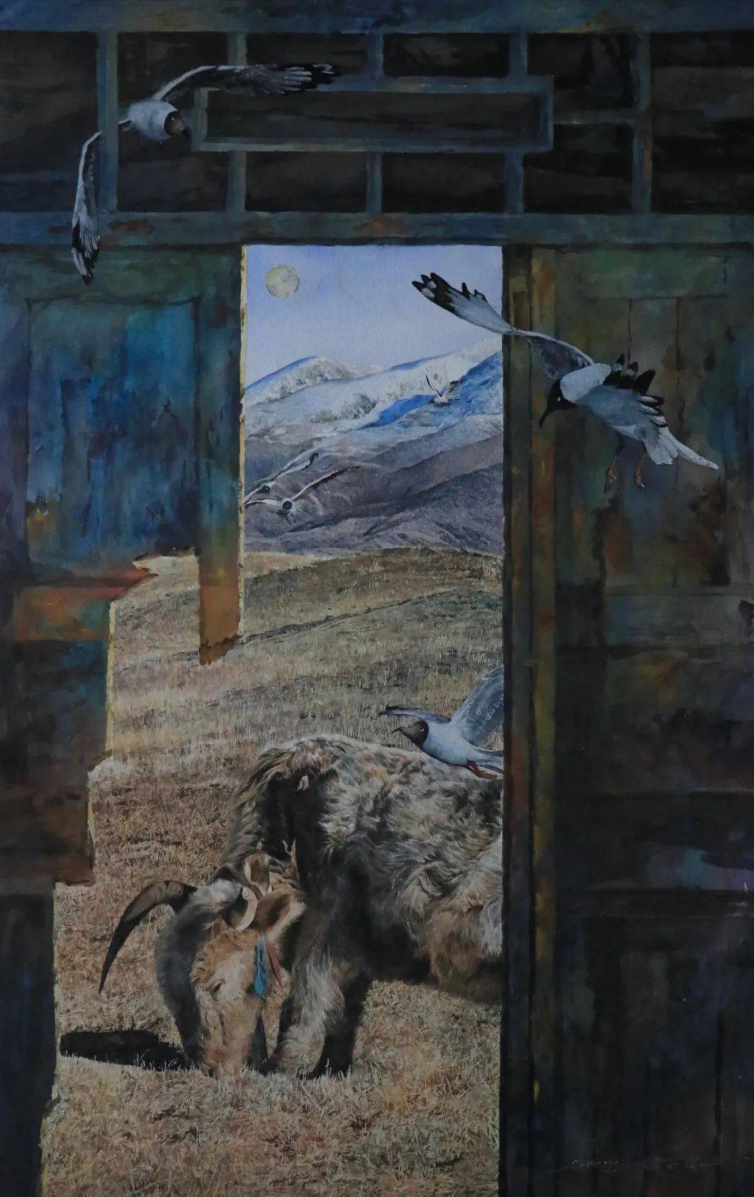 作品欣赏(二) | 第三届陕西水彩·粉画学术双年展