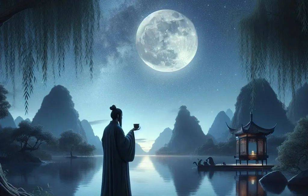 潘文:月光里的文字