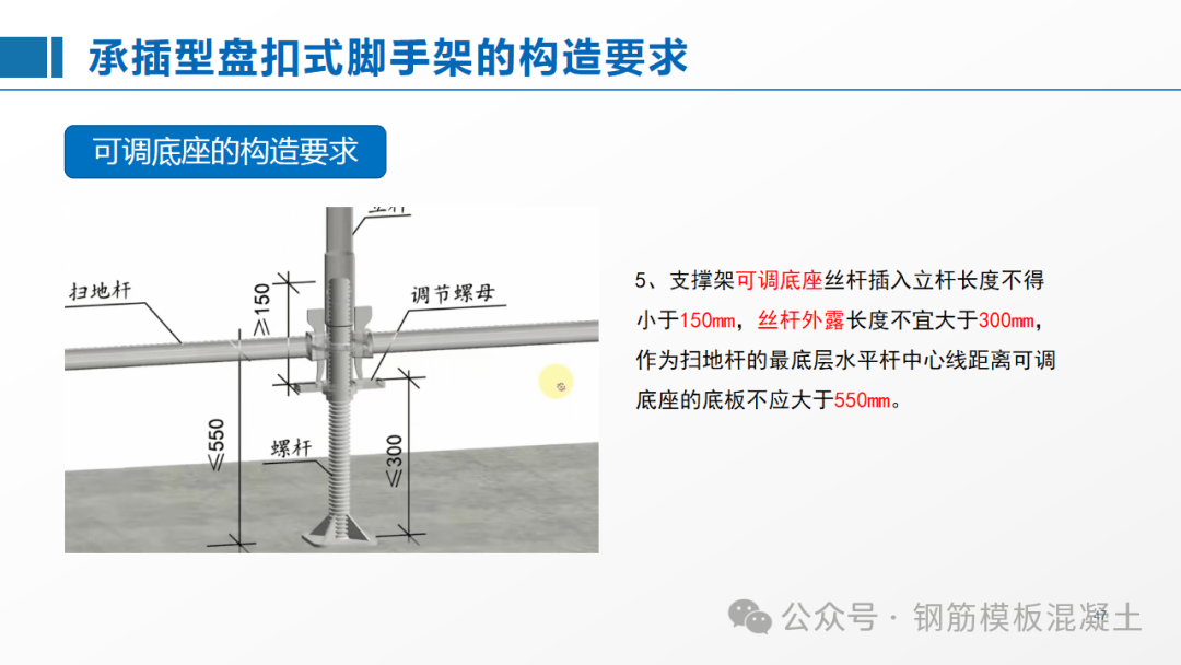 盘扣式脚手架cad图纸图片