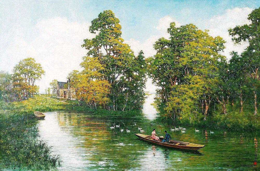 颜文梁:中国第一代油画家