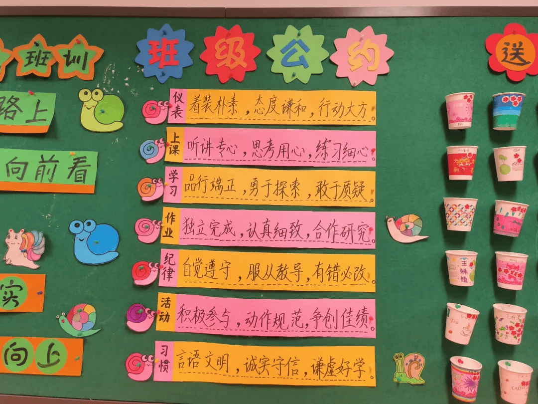 班级文化展风采,环境育人润无声