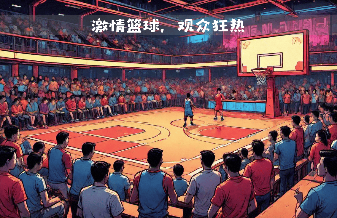 热血青春燃爆赛场|观众的激情澎湃点燃篮球魅力