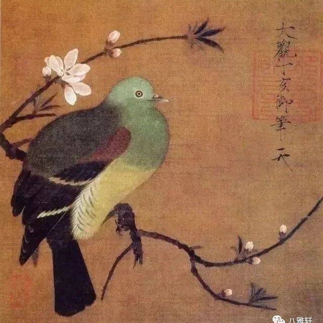 八雅轩丨【艺术经典】名家笔下的灼灼桃花_桃源_唐寅_花枝