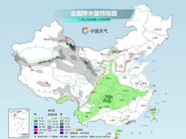 降温超16℃，今冬首场寒潮携暴雪来袭！将影响超25省份