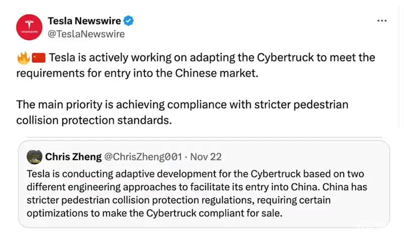 Cybertruck将入华？但中国市场很难容下“赛博皮卡”